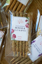 Incienso mini Rosas y Eucalipto